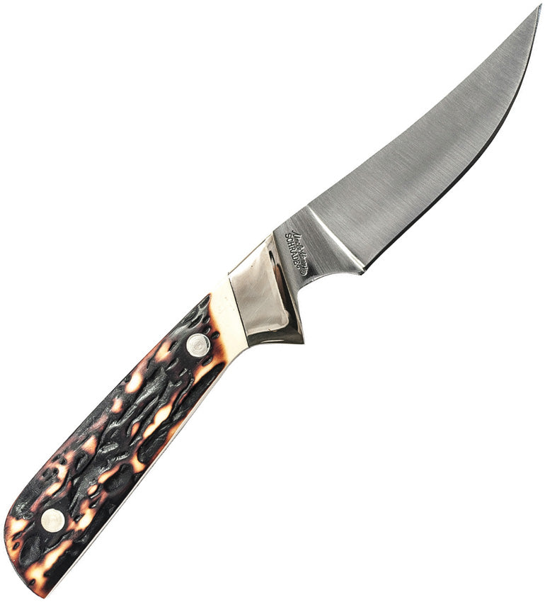Schrade 7.5" Uncle Henry Staglon Fixed Blade Knife 116414