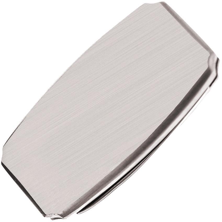 Frost Cutlery Money Clip Folder Stainless Handle Folding Knife 15447SS