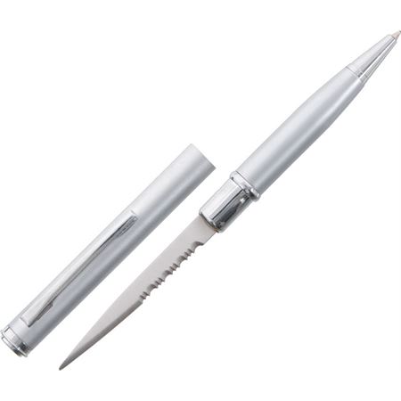China Made 210502SL Ink Pen Knife with Silver Metal Housing