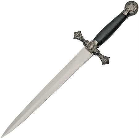 China Made 211477 Silver Crusader Dagger