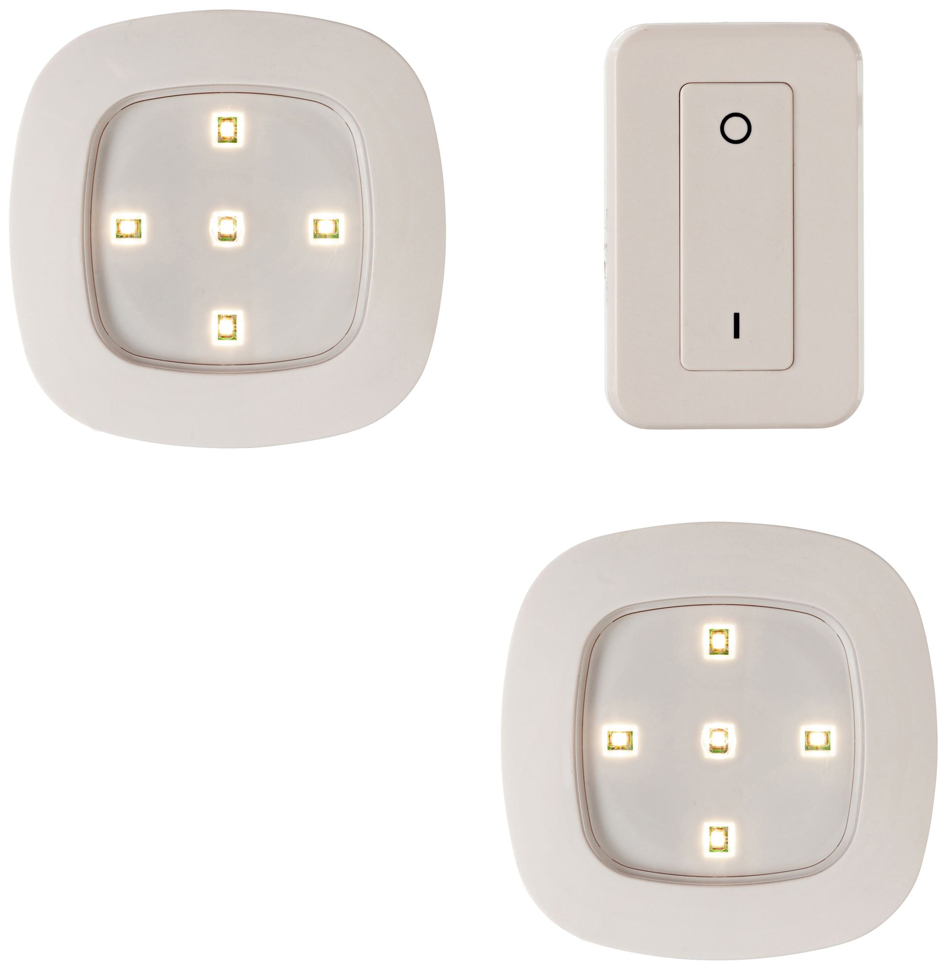 Fulcrum Ultra White Remote Control LED Night Light System