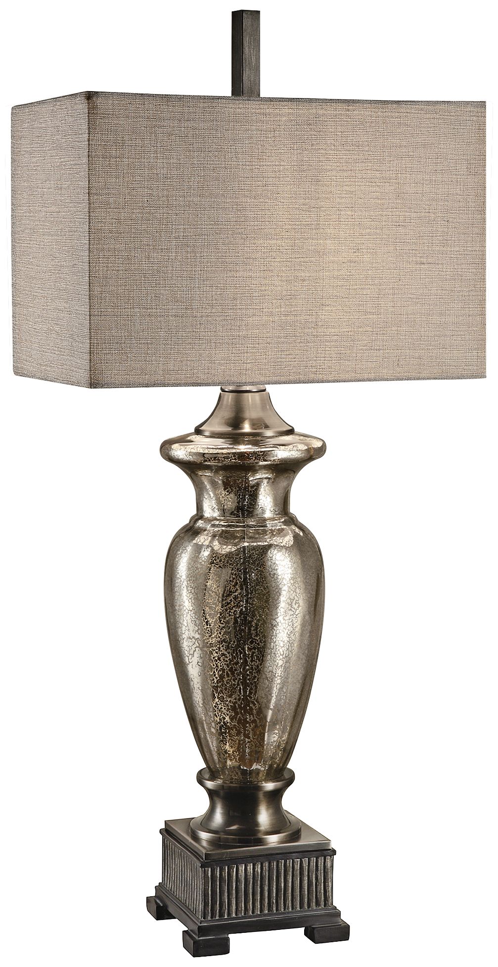 Crestview Collection Vanya Mercury Glass Table Lamp
