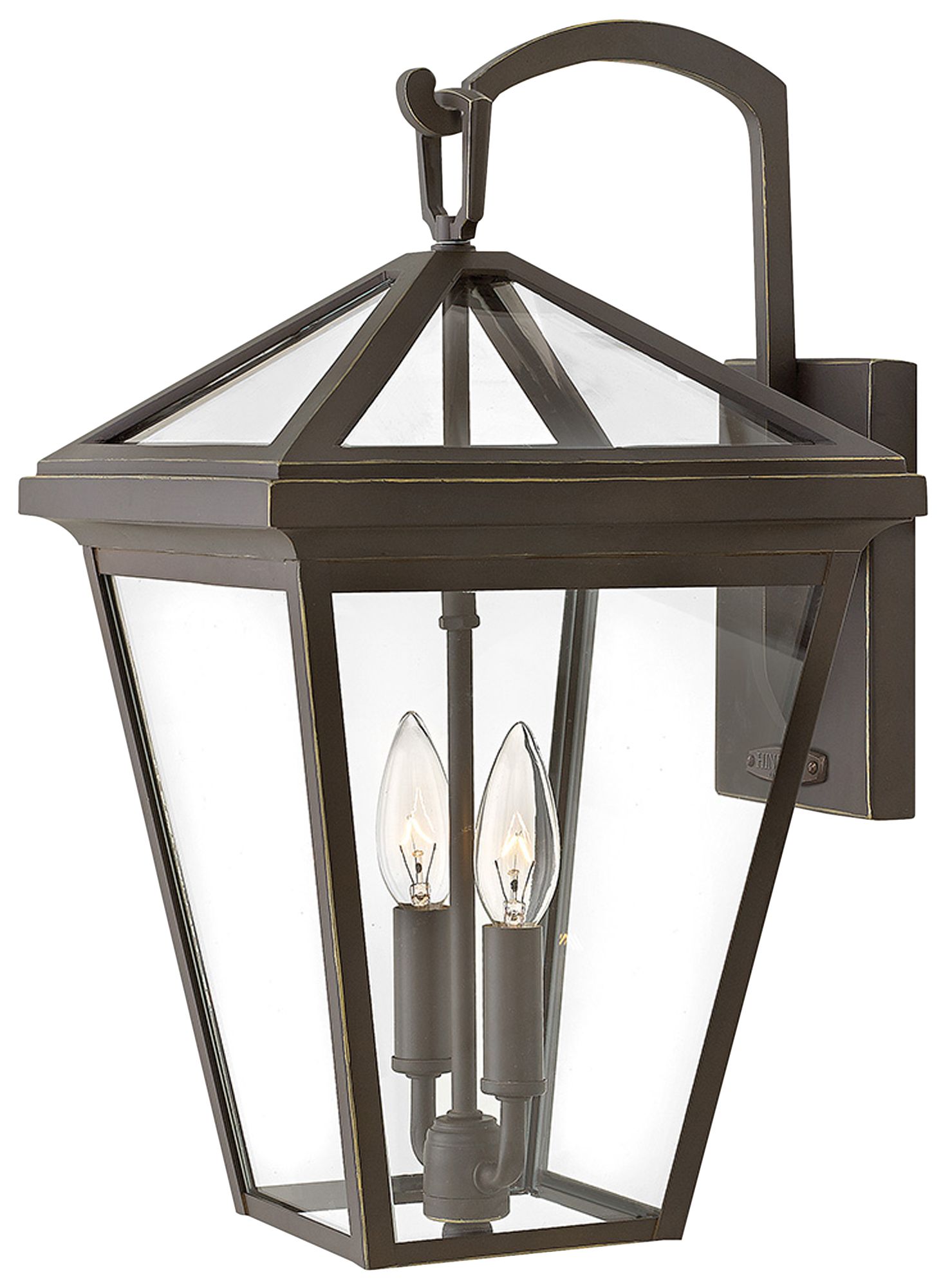 Alford Place 17 1/2" High Brown Outdoor Wall Light