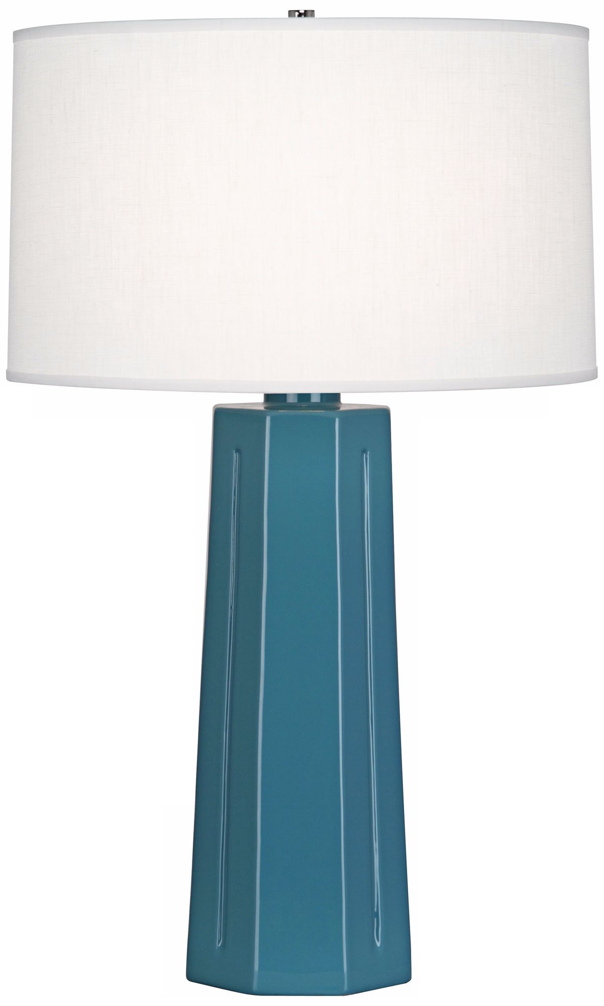 Robert Abbey Mason Steel Blue 26" High Table Lamp