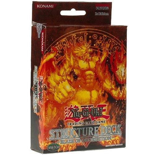 YuGiOh Blaze of Destruction 1st Edition Structure Deck English Toy