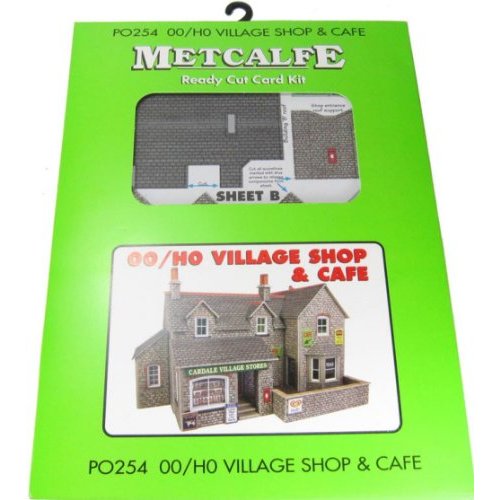 Metcalfe Po254 00/H0 Gauge Village Shop And Cafe