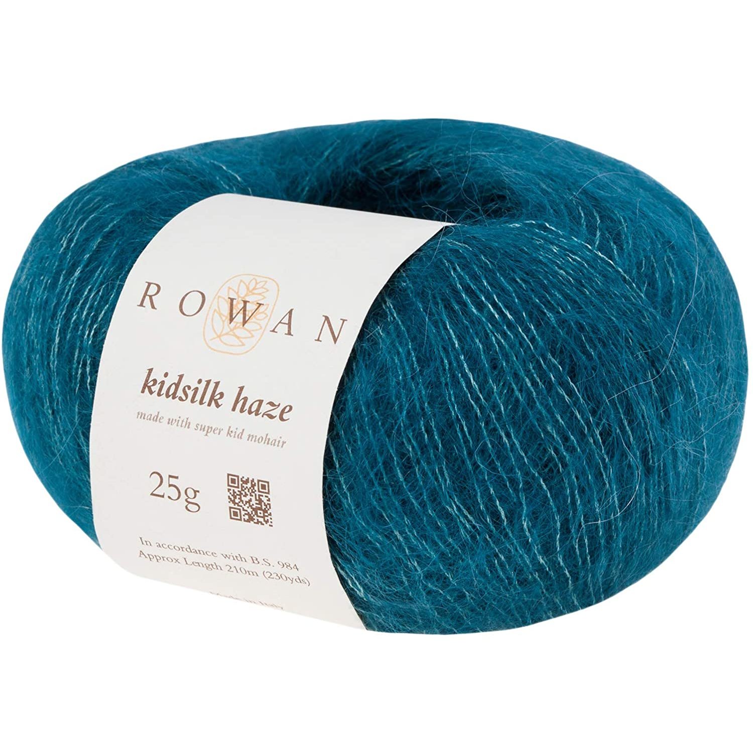 Rowan Hand Knitting Yarn, 70% Mohair, 30% Silk, Peacock, One Size