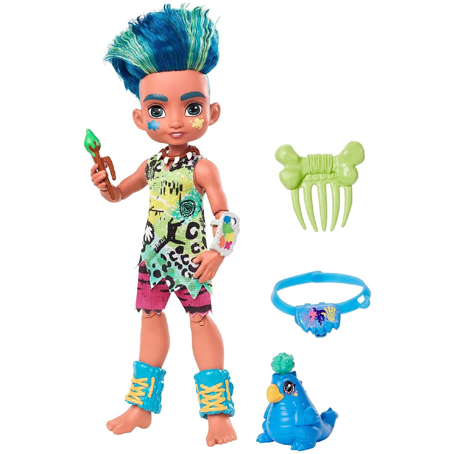Mattel Cave Club Boy Slate Doll