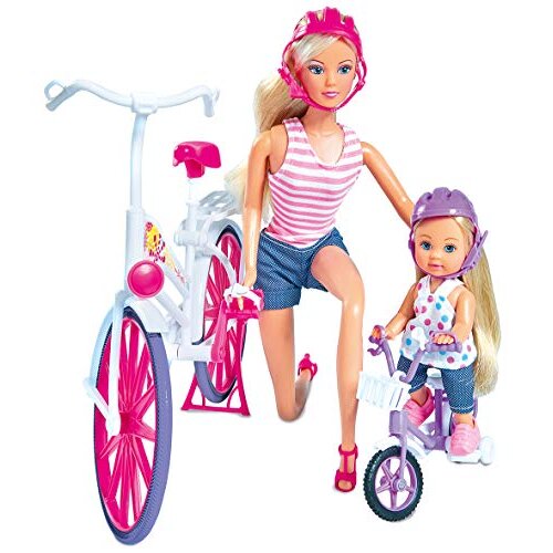 Simba 105733045 Steffi Love Bike Ride Doll