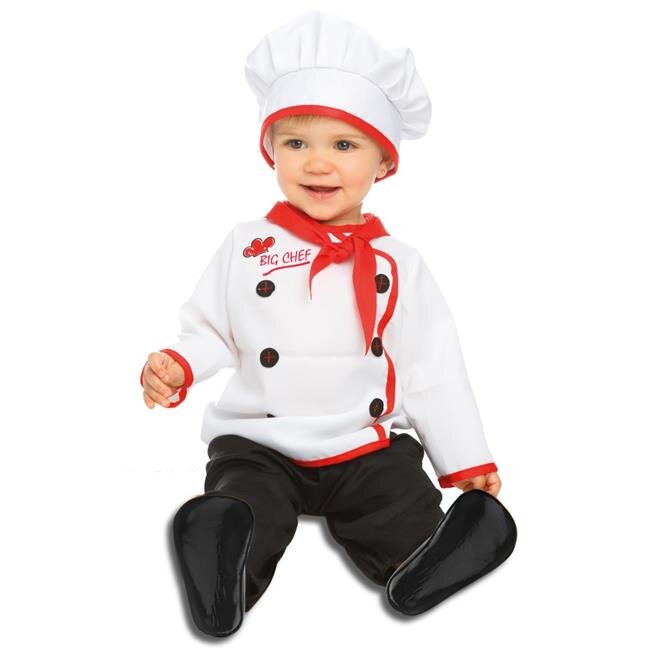 Dress Up America 1025-6-12 Baby Chef Yoda Toddler Costume - 6-12 Months