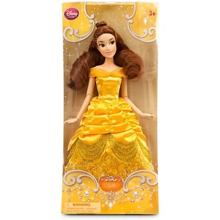 Princess Belle classic doll, Sparkles in her beautiful gown