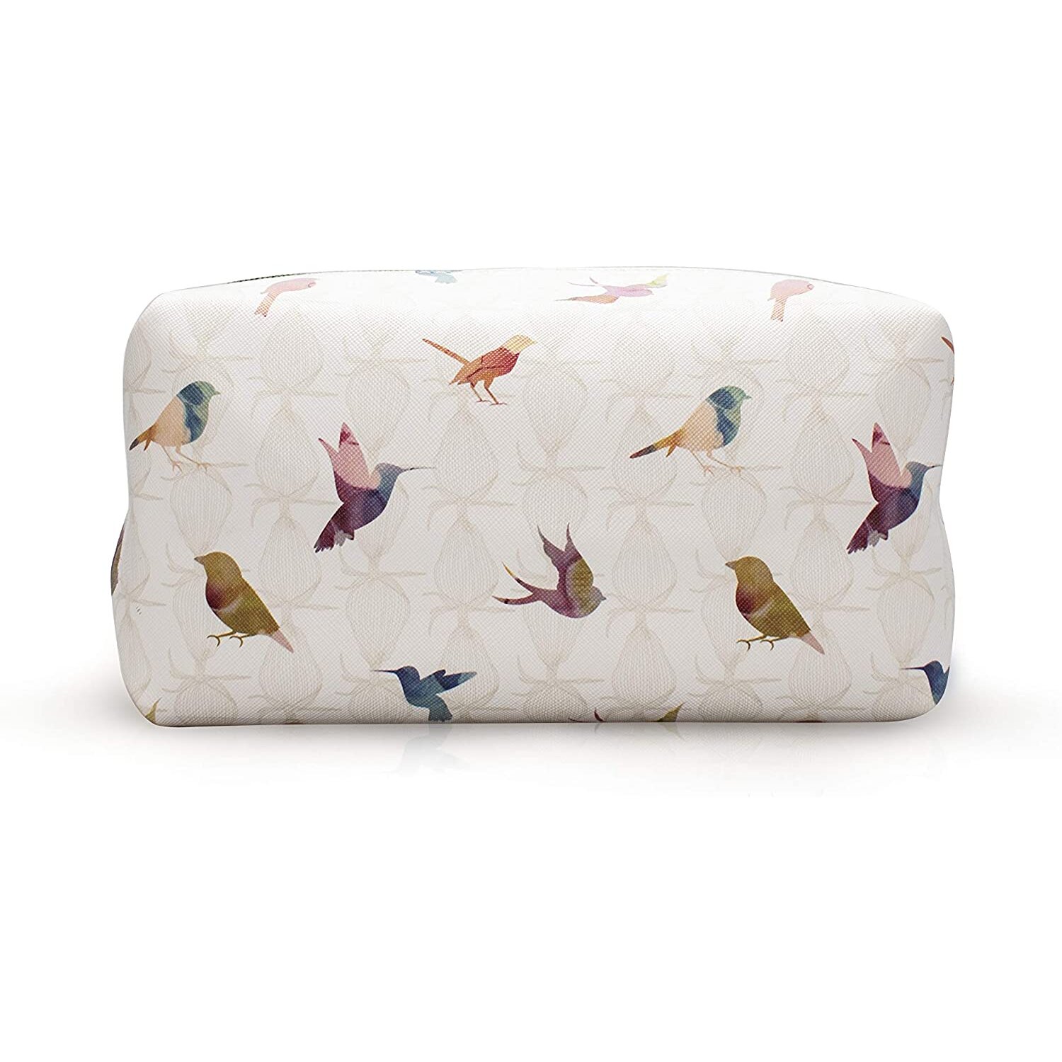 TaylorHe Water Proof Large Capacity Pencil Case Pencil Holder Make-up Pouch Make-up Bag Cosmetic Case Colourful Birds