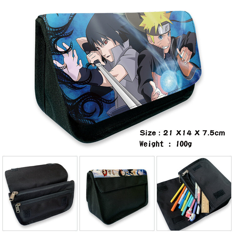 Naruto portable large-capacity new pencil pouch-style 9