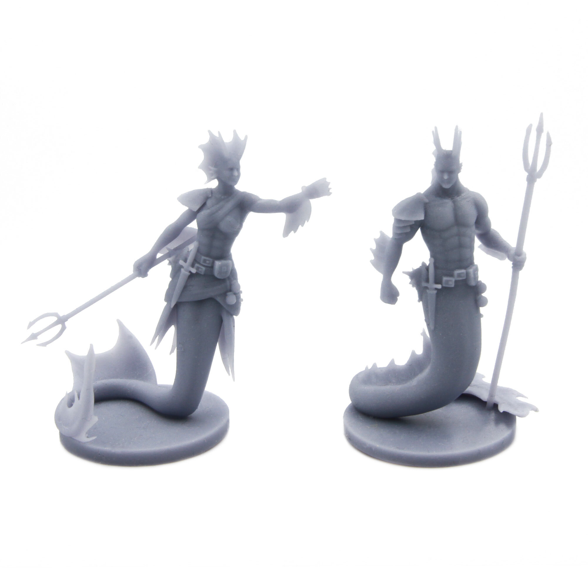 Sahuagin set | 2 Miniature Set for your D&D Pirate campaign