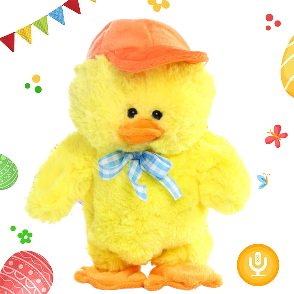 Duck Doll Talking Toy Electron Plush Toy Singing Duck Toys