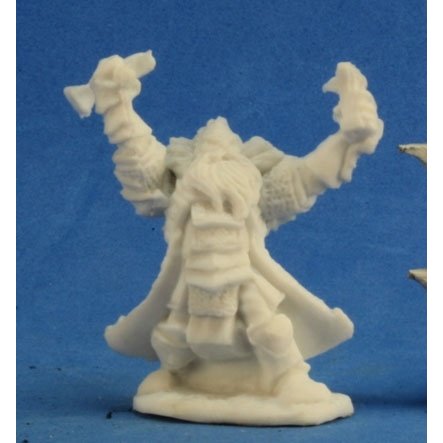 Reaper Bones Thain Grimthorn, Dwarf Cleric