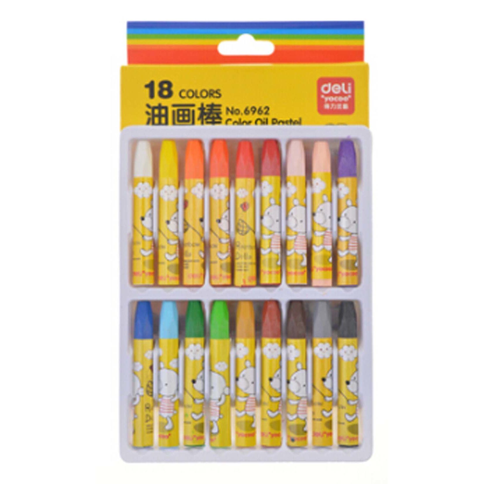 Children Oil Pastels Washable Crayons/Non-toxic Color Pens (Random Color)