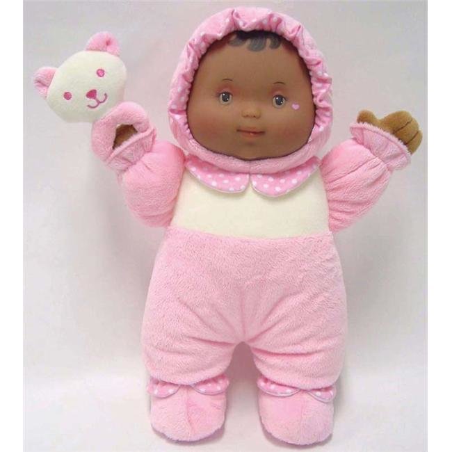 Dolls By Berenguer 48001 Lil  Hugs Soft Doll - African American - 11 Inches
