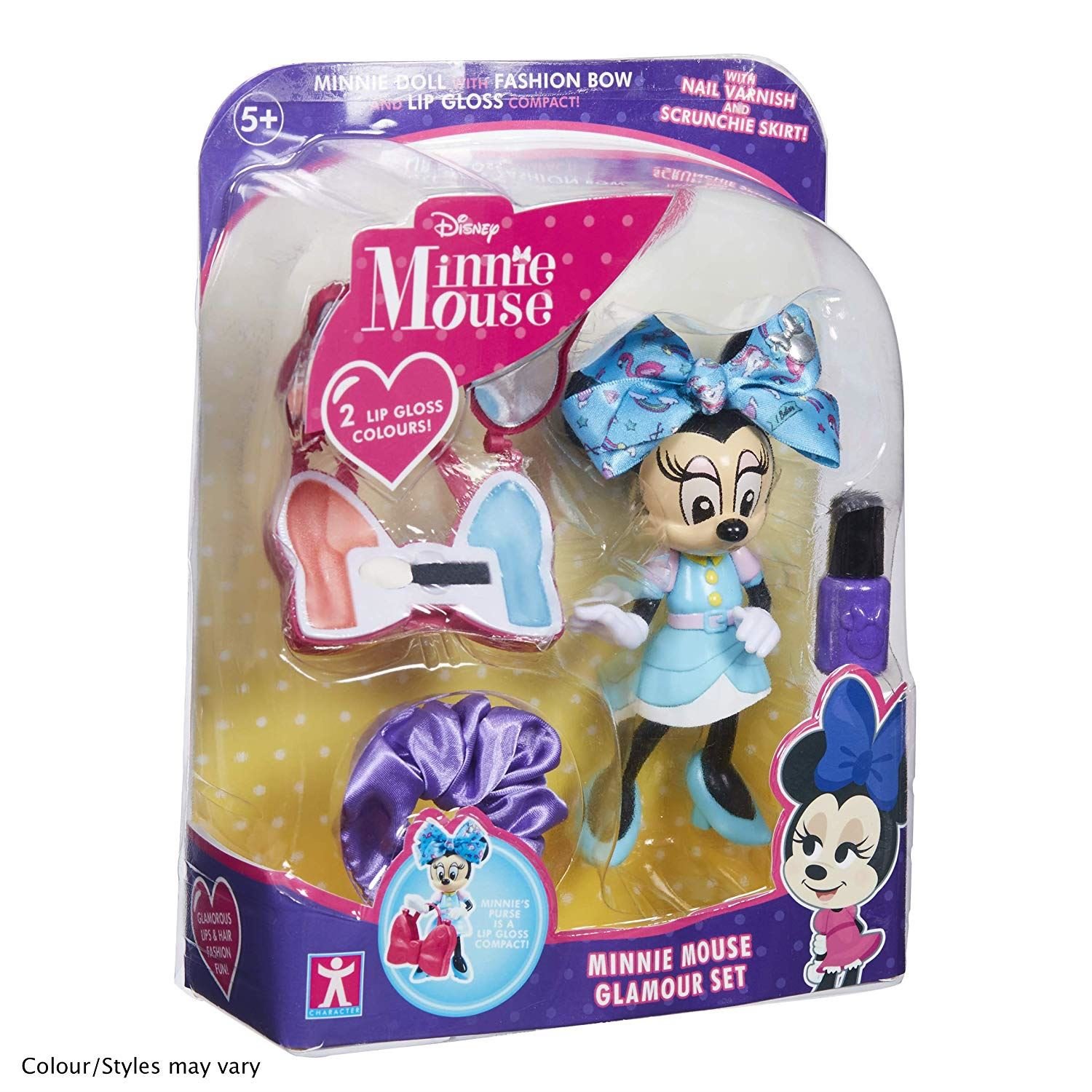 Minnie Mouse 06937 Glamour Set In Blue Dress