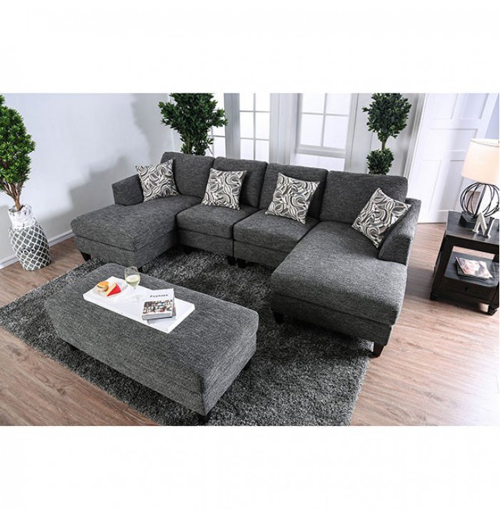 Latitude Run Bax Upholstered Sectional