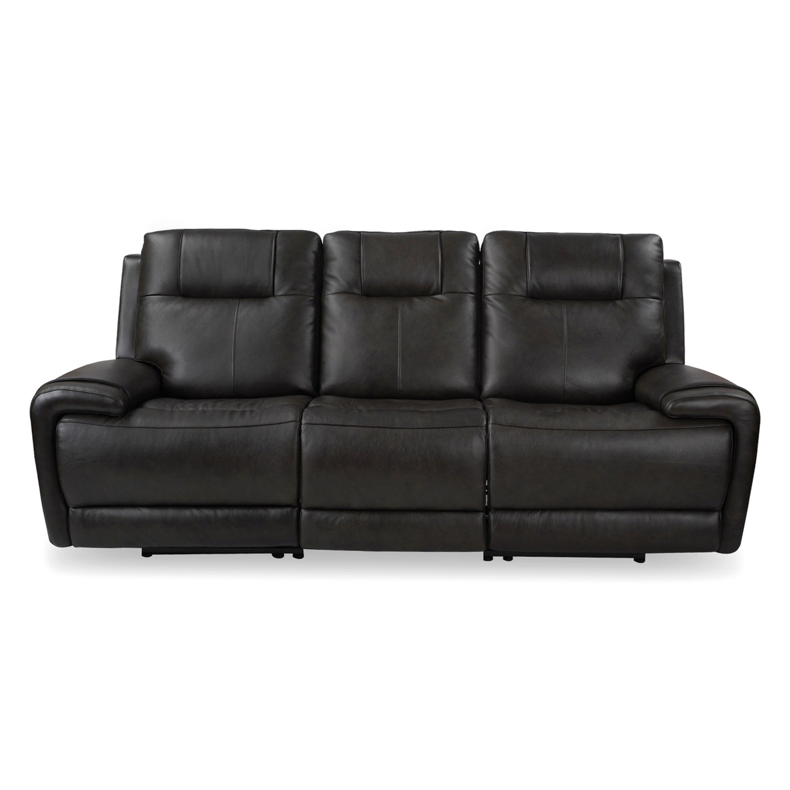 Lucky Star 93'' Leather Sofa