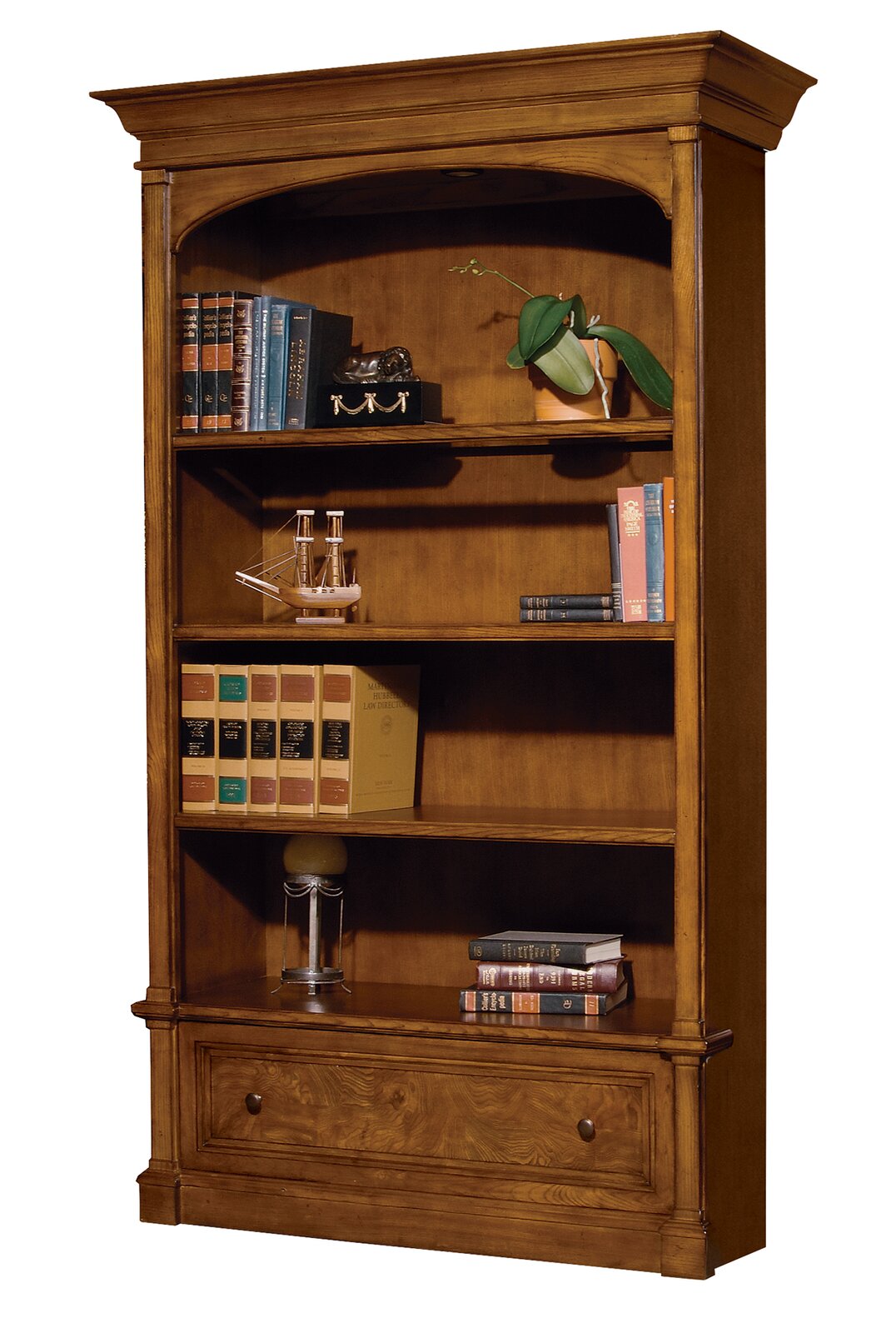 Loon Peak Shultz 85'' H x 50'' W Standard Bookcase Loon Peak Shultz 85'' H x 50'' W Standard Bookcase