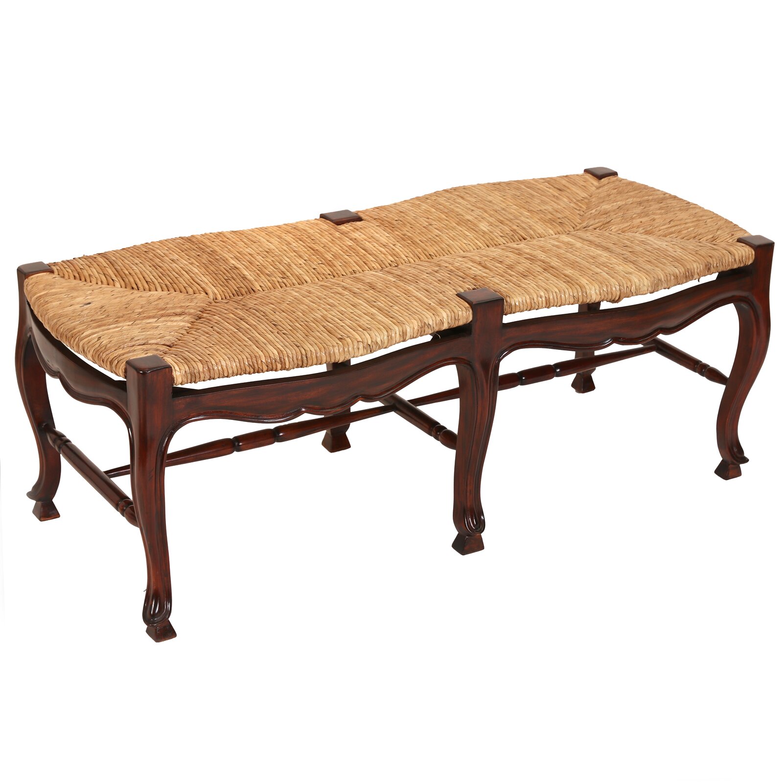 Manor Born Furnishings Toulouse Wood Bench & Reviews