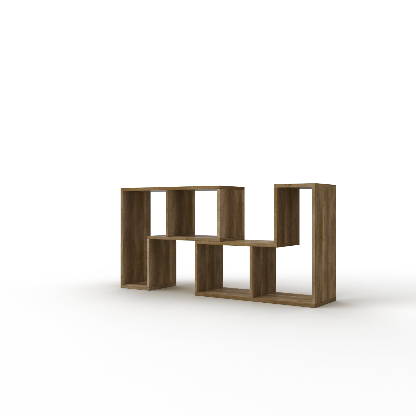 VVR Homes DSVVVR 46'' H x 30'' W Geometric Bookcase