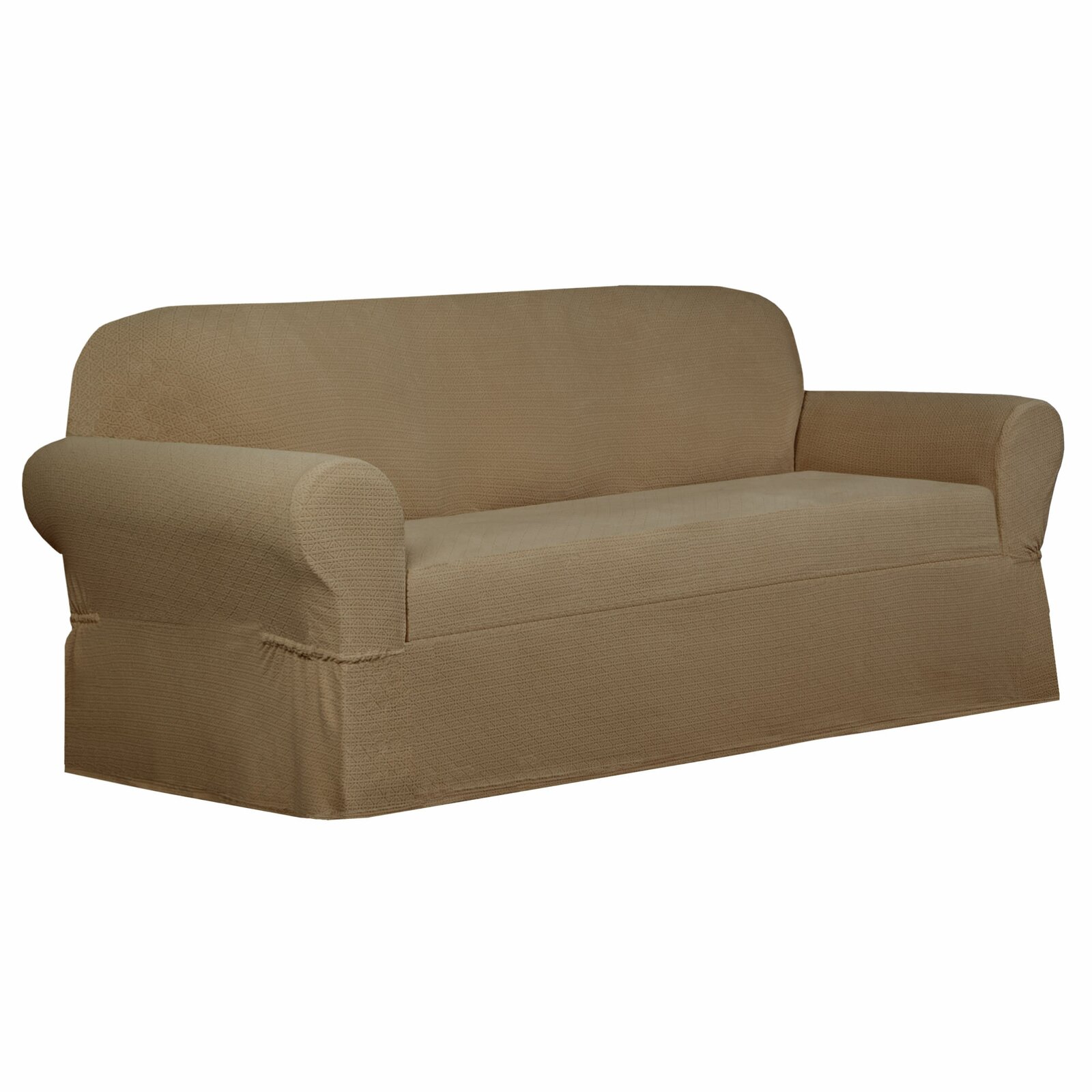 Maytex Torie Stretch Box Cushion Loveseat Slipcover Maytex Torie Stretch Box Cushion Loveseat Slipcover