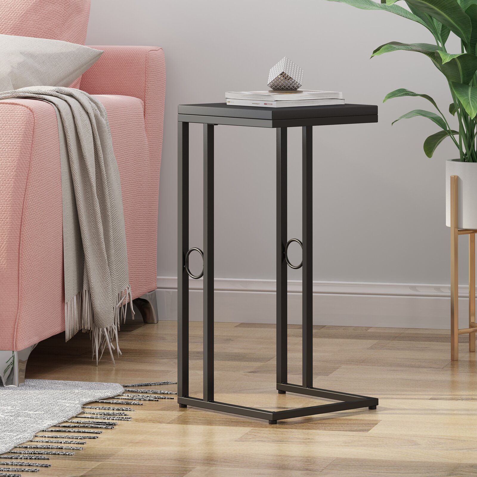 Ebern Designs 28.5'' Tall C Table End Table & Reviews