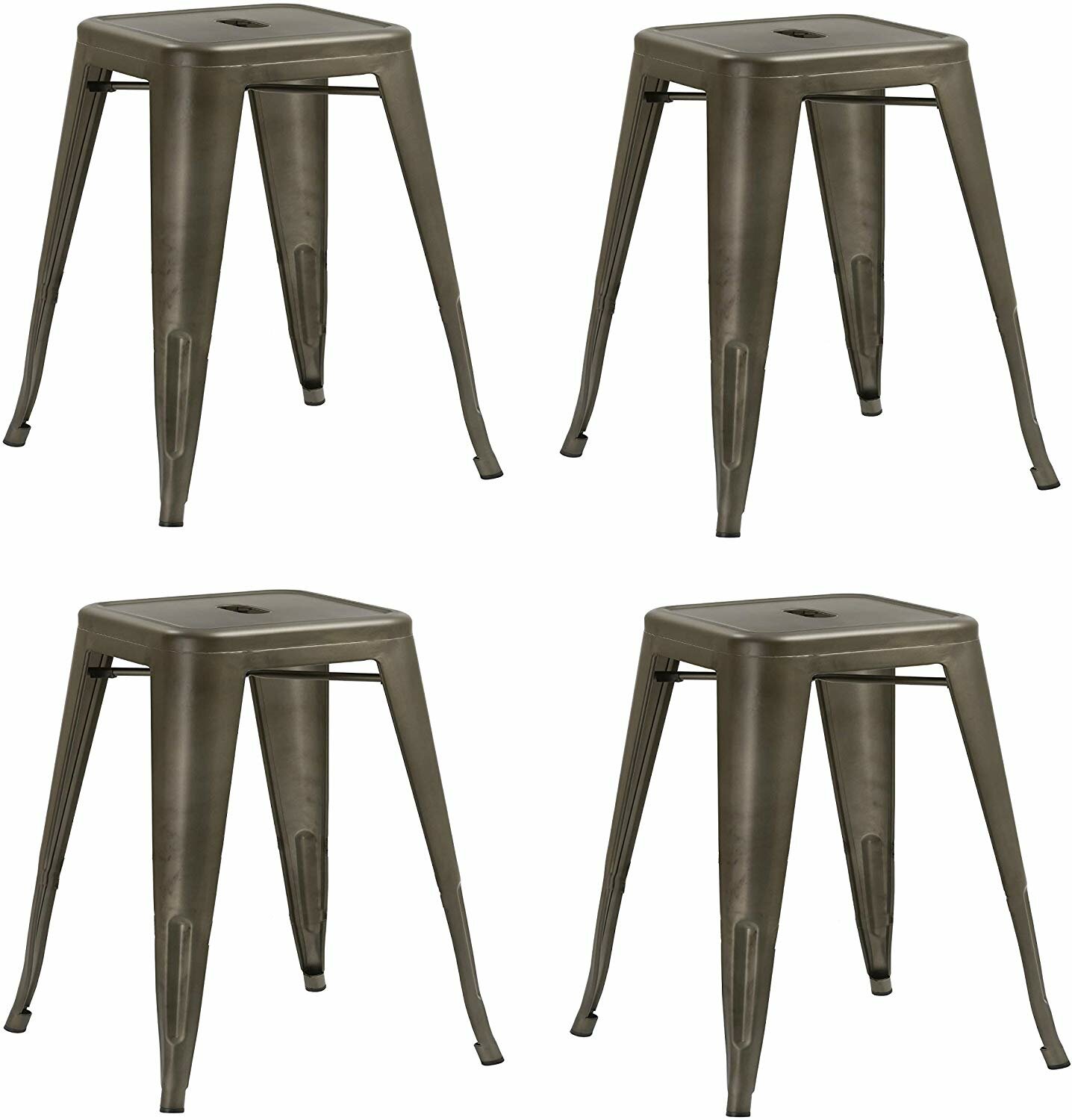 Williston Forge Jeffery 18'' Tall Metal Accent Stool