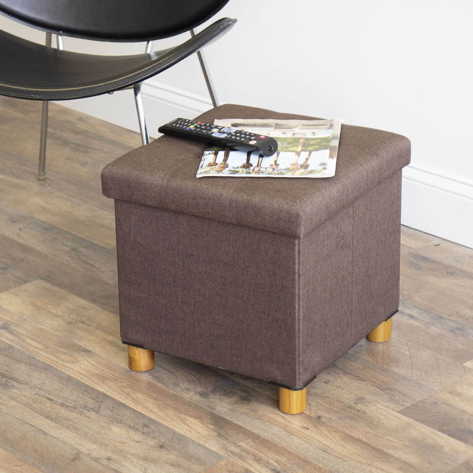 Winston Porter Hartsburg Upholstered Storage Ottoman & Reviews Winston Porter Hartsburg Upholstered Storage Ottoman & Reviews