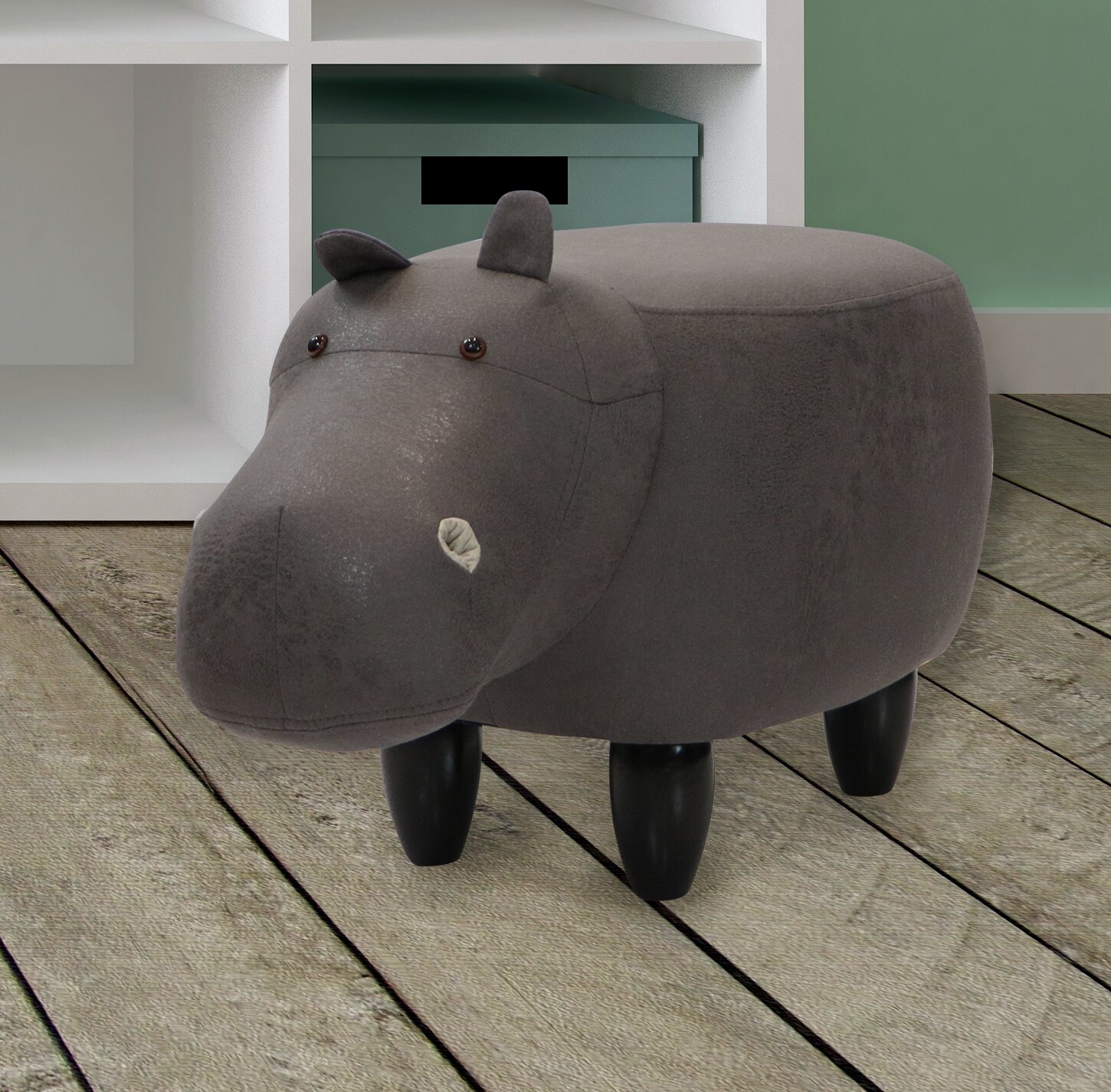 Zoomie Kids Upholstered Storage Ottoman