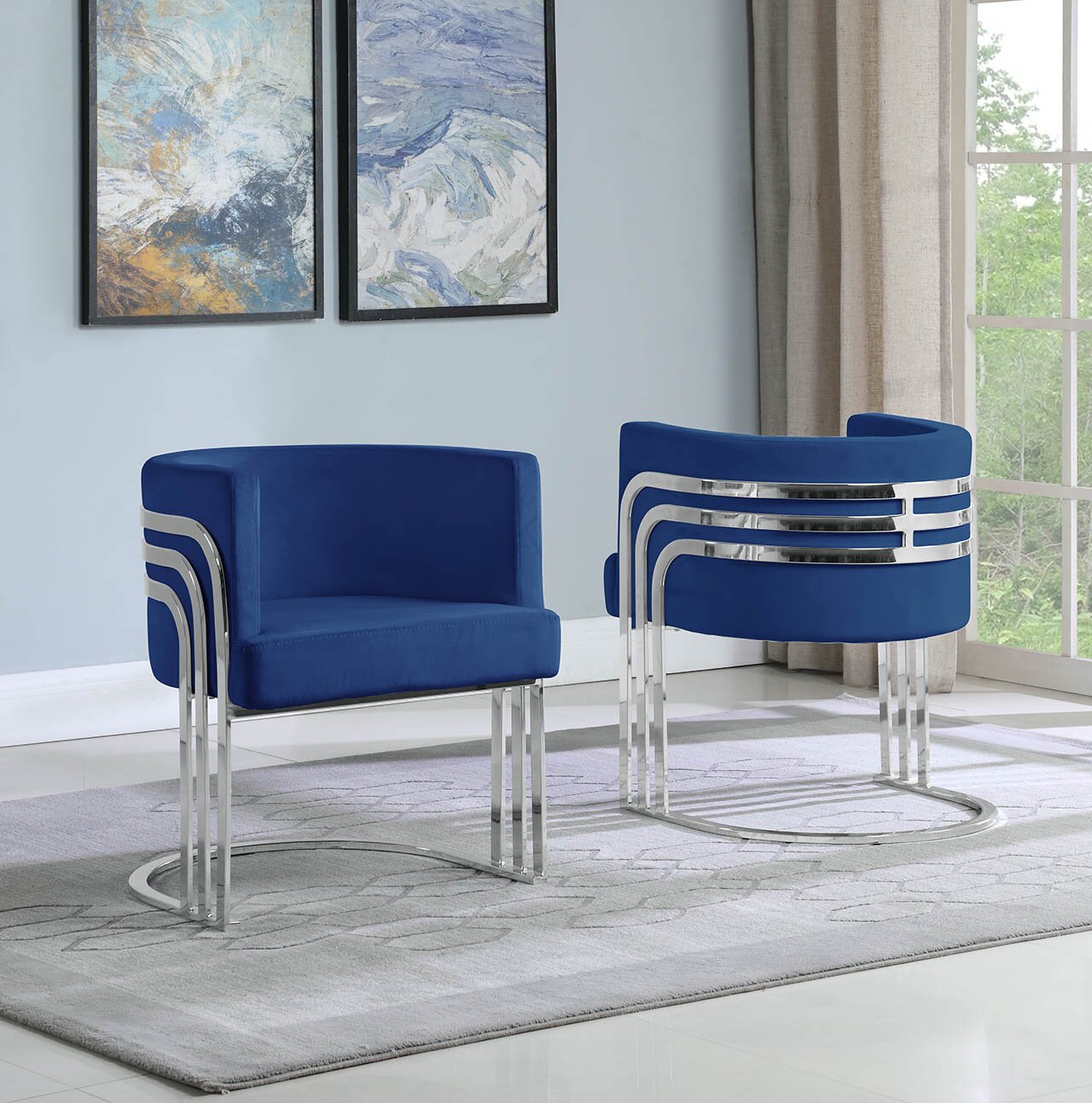 Willa Arlo Interiors Diesel 25'' Wide Velvet Barrel Chair & Reviews