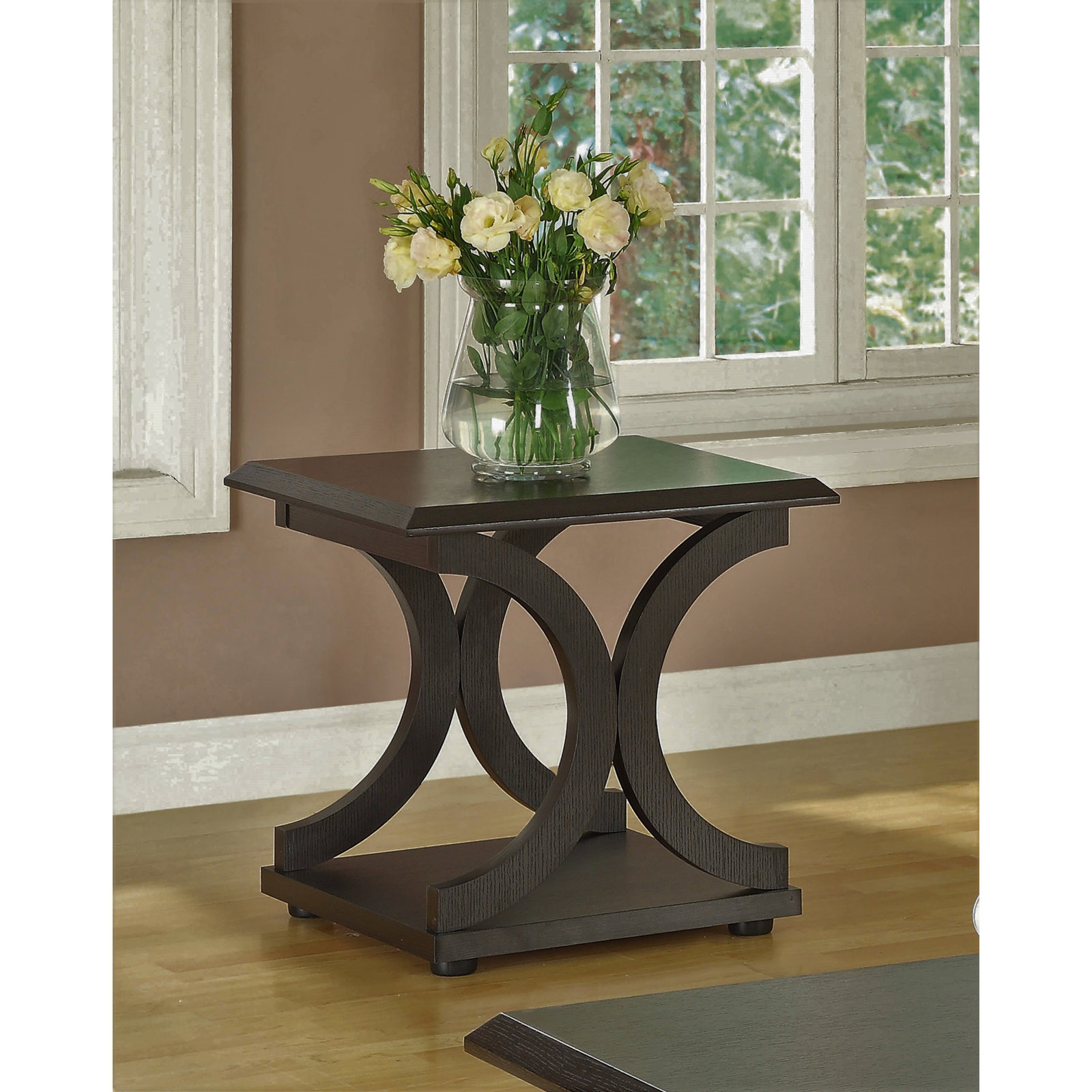 Lark Manor Galesville 22'' Tall Abstract End Table & Reviews
