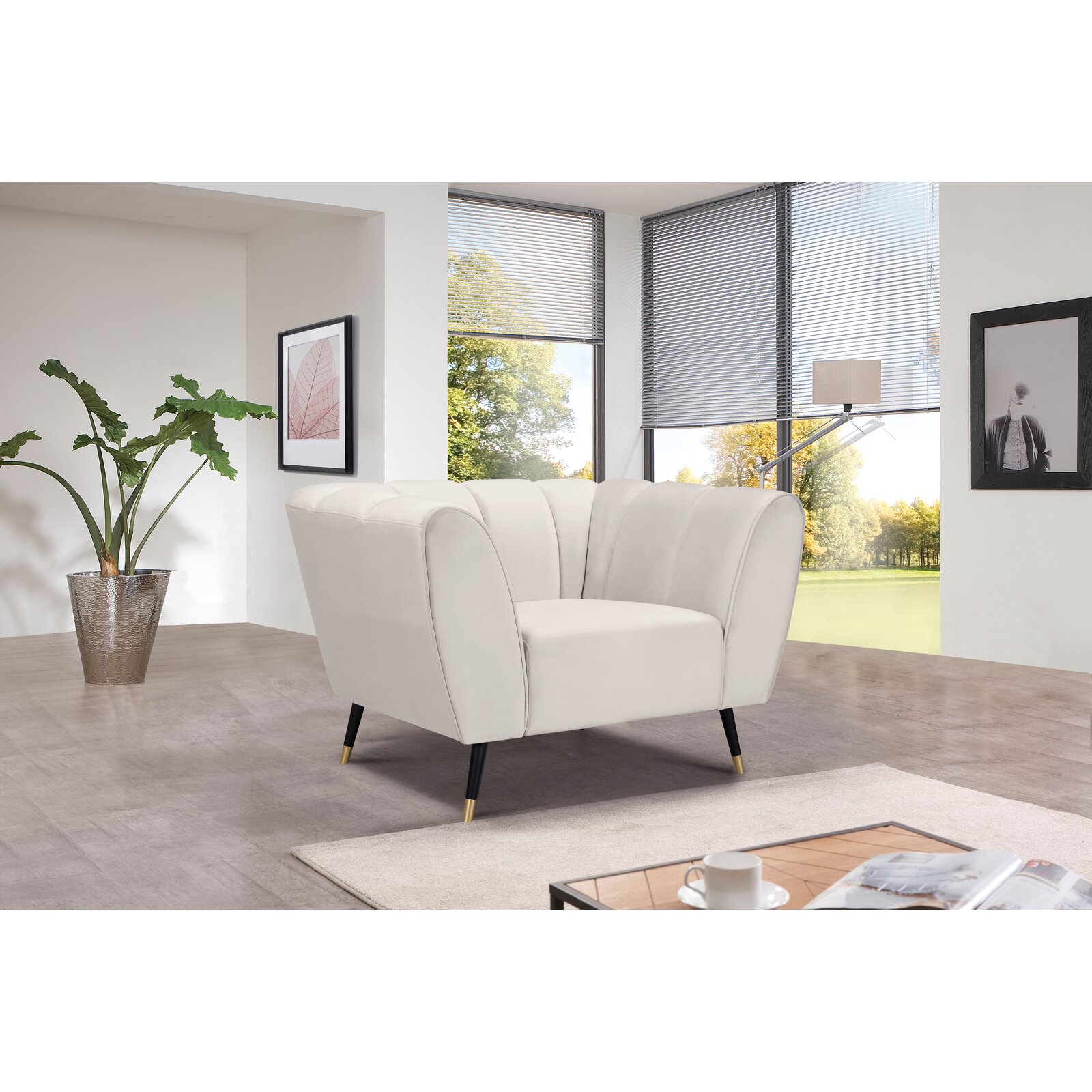 Everly Quinn Elbridge 111.76Cm Wide Velvet Club Chair Everly Quinn Elbridge 111.76Cm Wide Velvet Club Chair