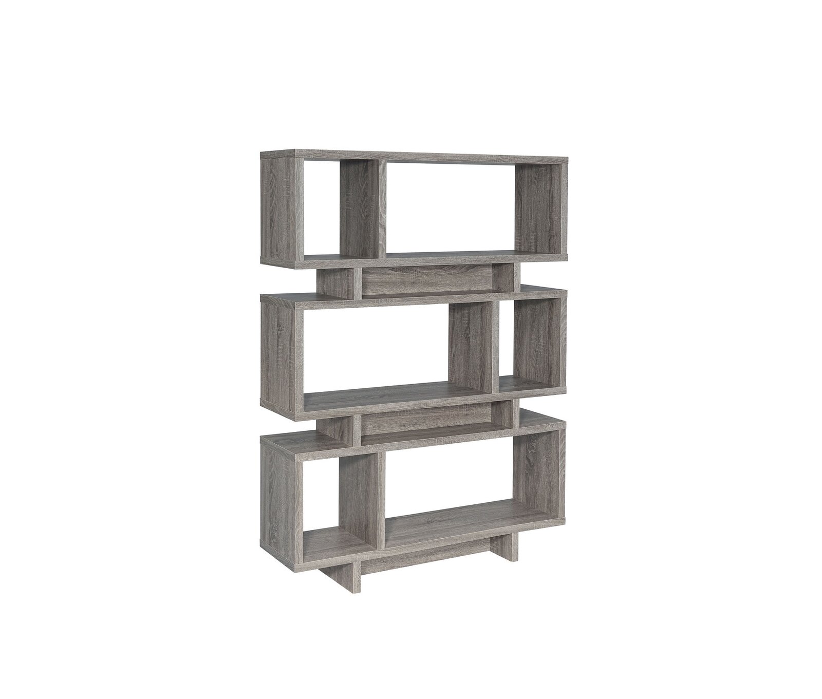 Latitude Run Chanyia 66'' H x 47'' W Geometric Bookcase Latitude Run Chanyia 66'' H x 47'' W Geometric Bookcase