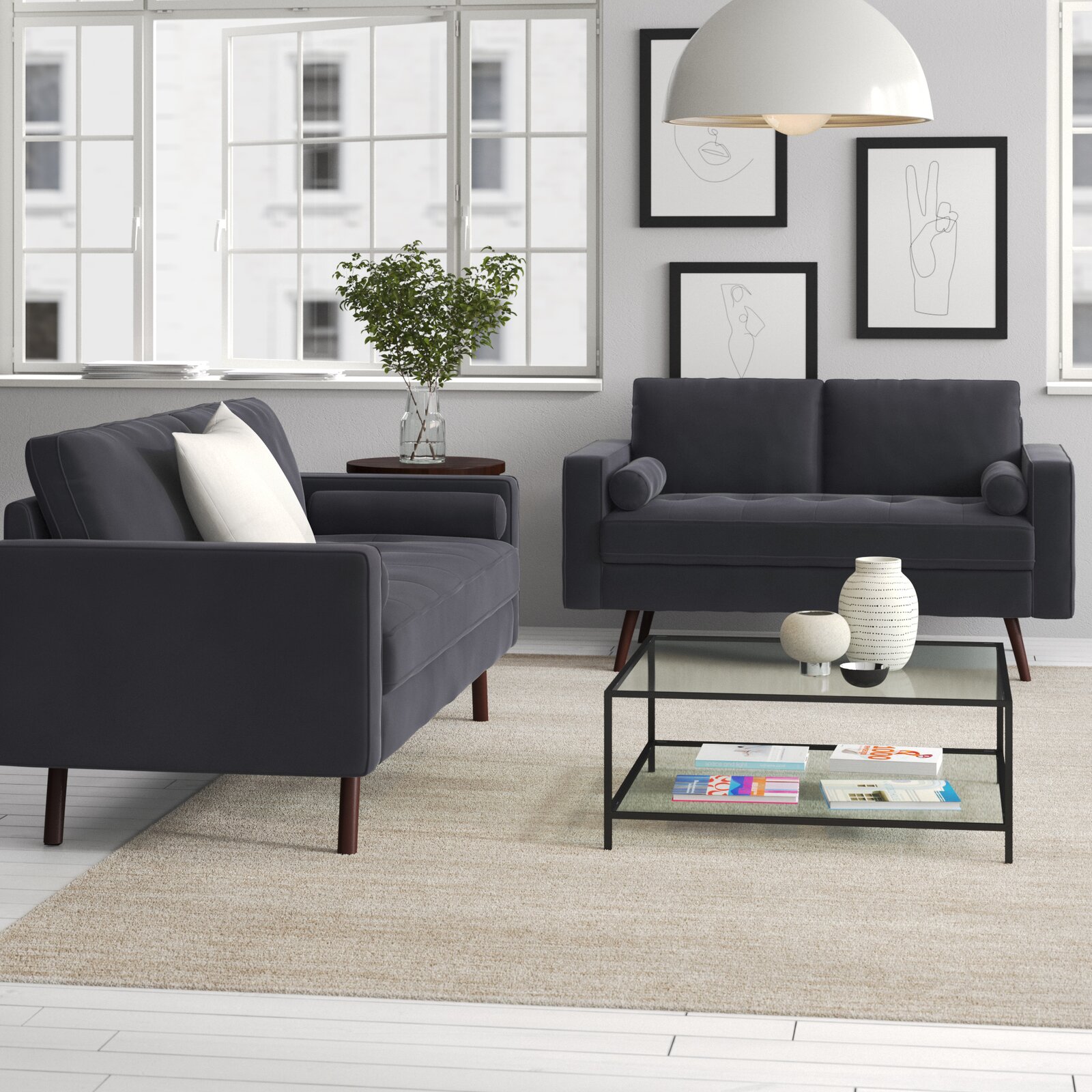 Zipcode Design Esteban 2 - Piece Living Room Set & Reviews