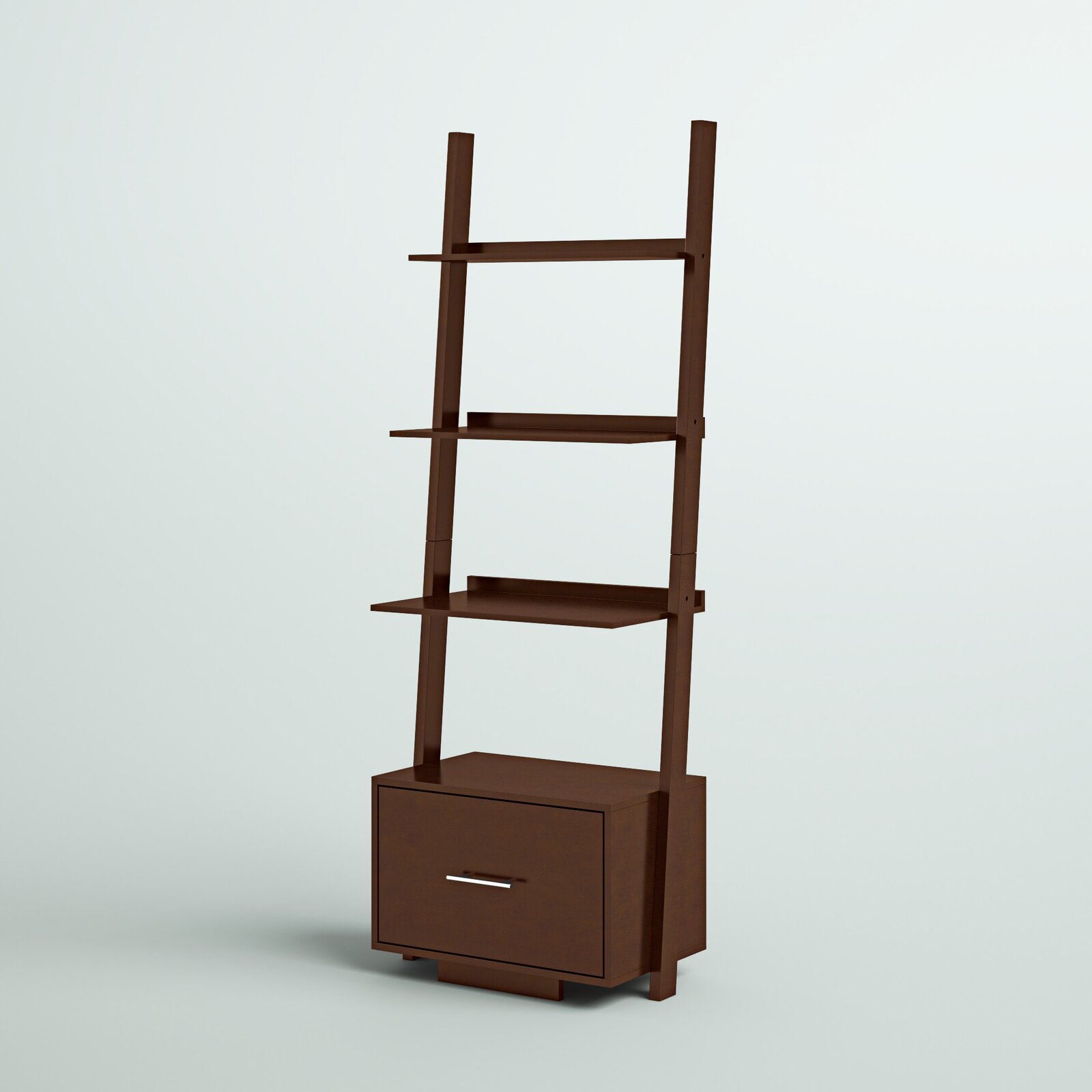 Mercury Row Carlucci 69'' H x 24.75'' W Ladder Bookcase & Reviews