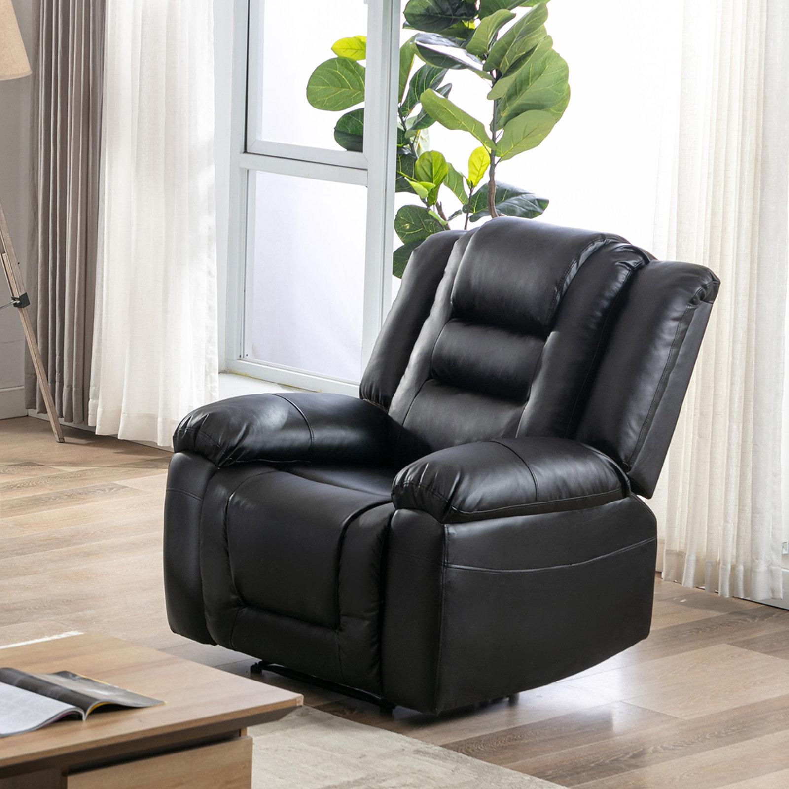 Latitude Run Goehry Upholstered Recliner