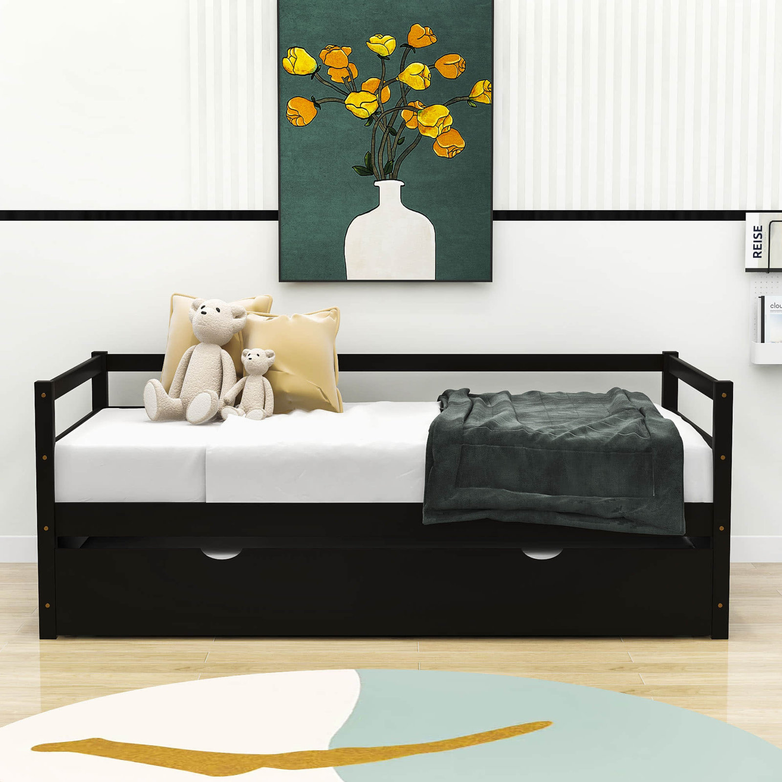 Red Barrel Studio Daybed with Trundle