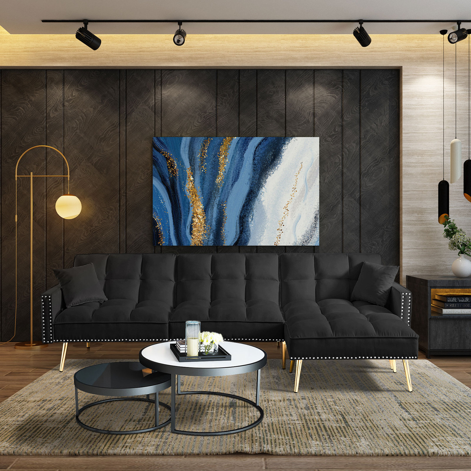 Mercer41 Derez 2 - Piece Upholstered Sectional Mercer41 Derez 2 - Piece Upholstered Sectional