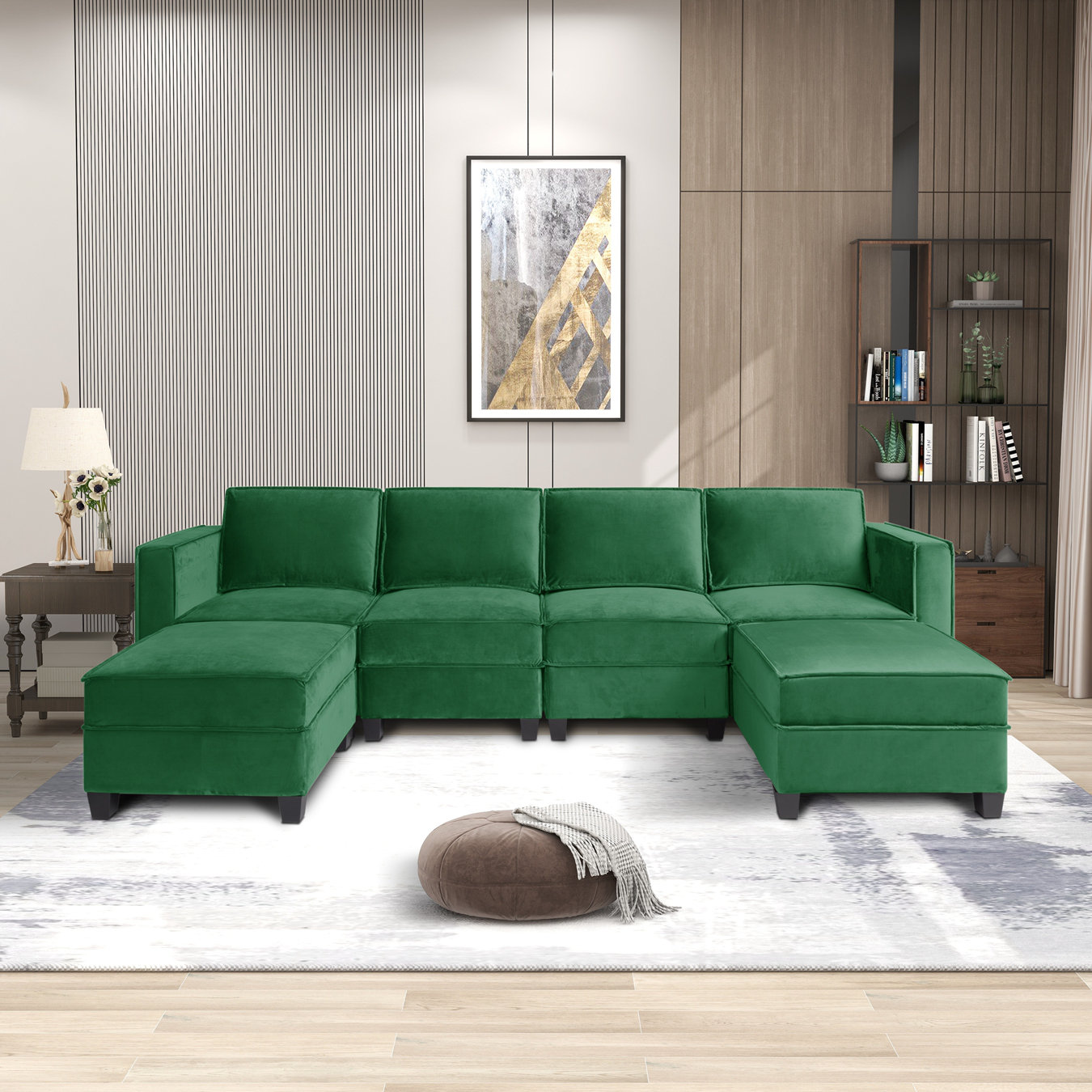 Mercer41 Eranda Upholstered Sectional