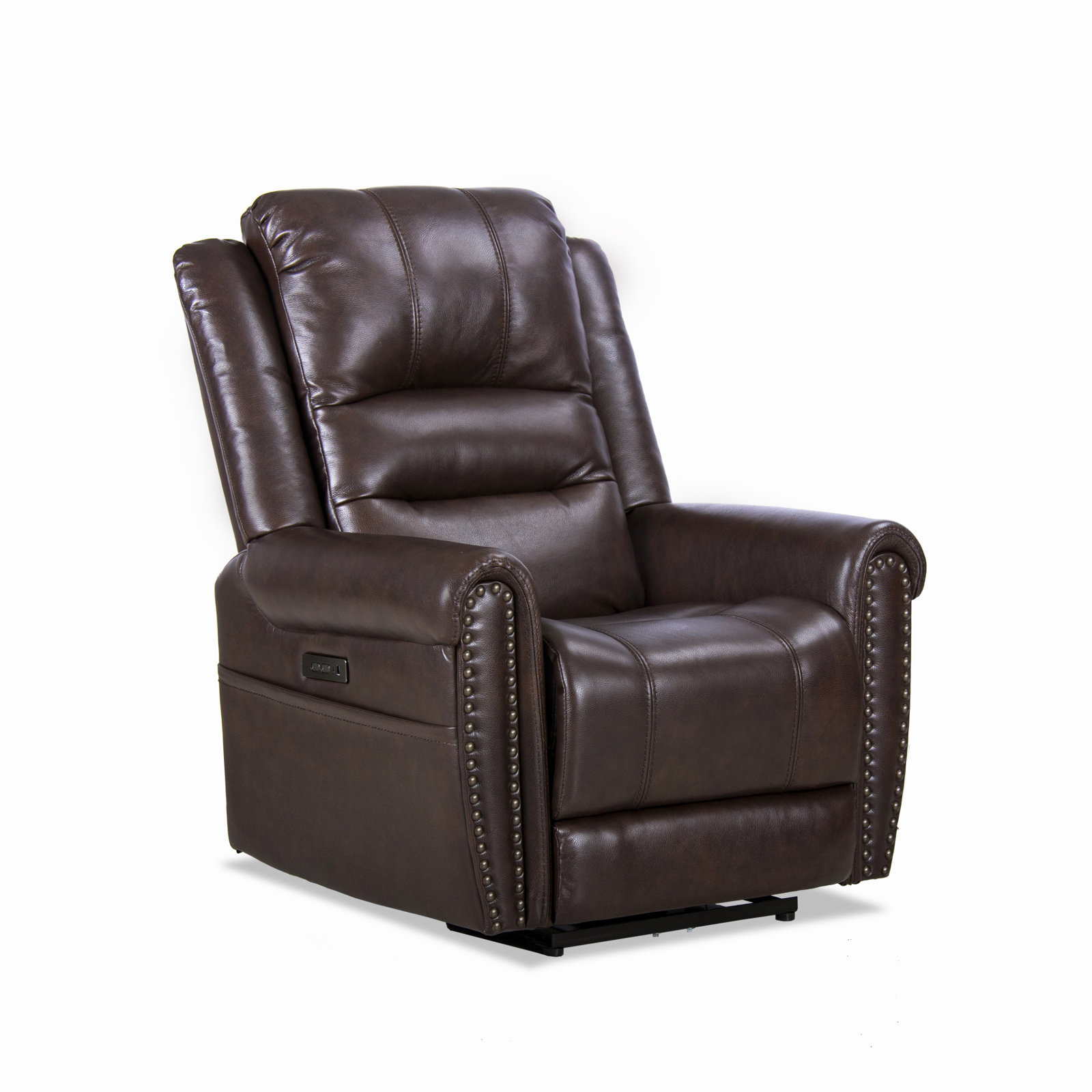 Winston Porter Hendric Leather Recliner